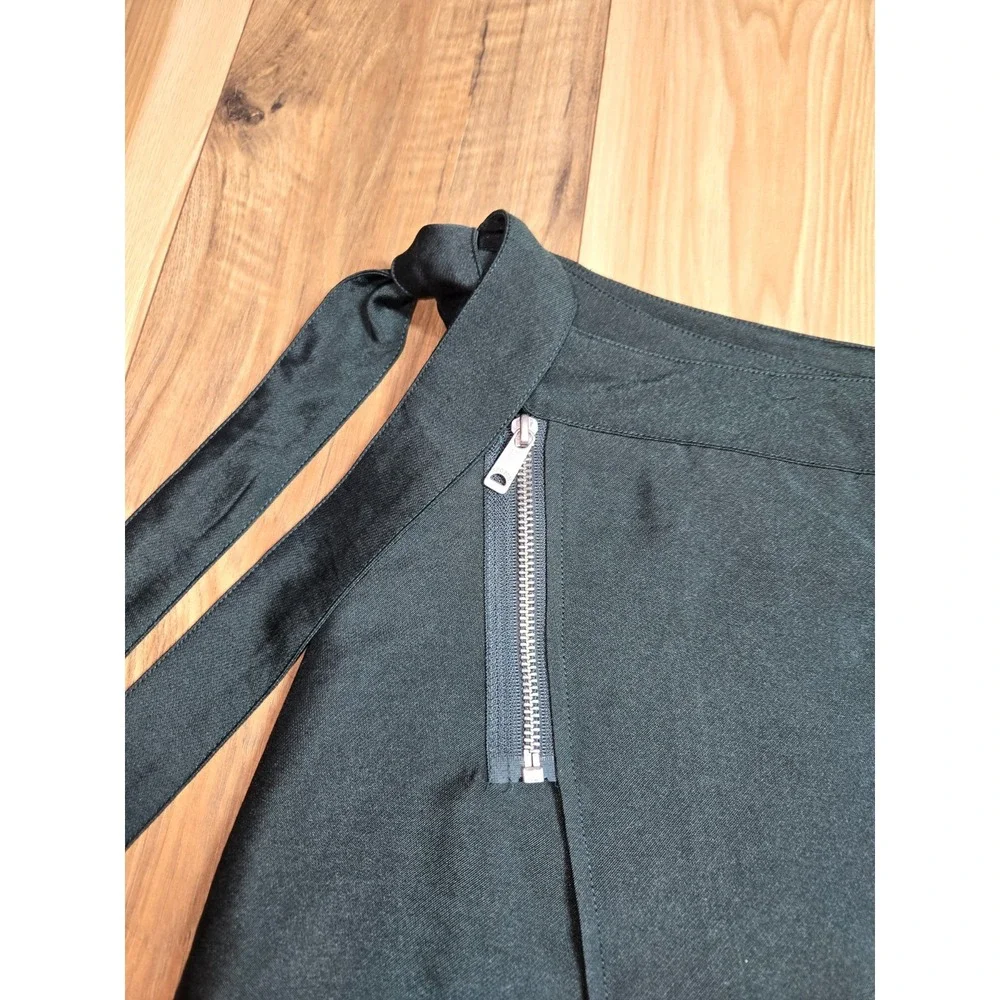 Scotch & Soda Wrap Mini Skirt‎ The Peaks Women Dark Green Size XS Side Tie